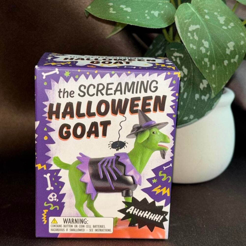 The screaming halloween goat halloween